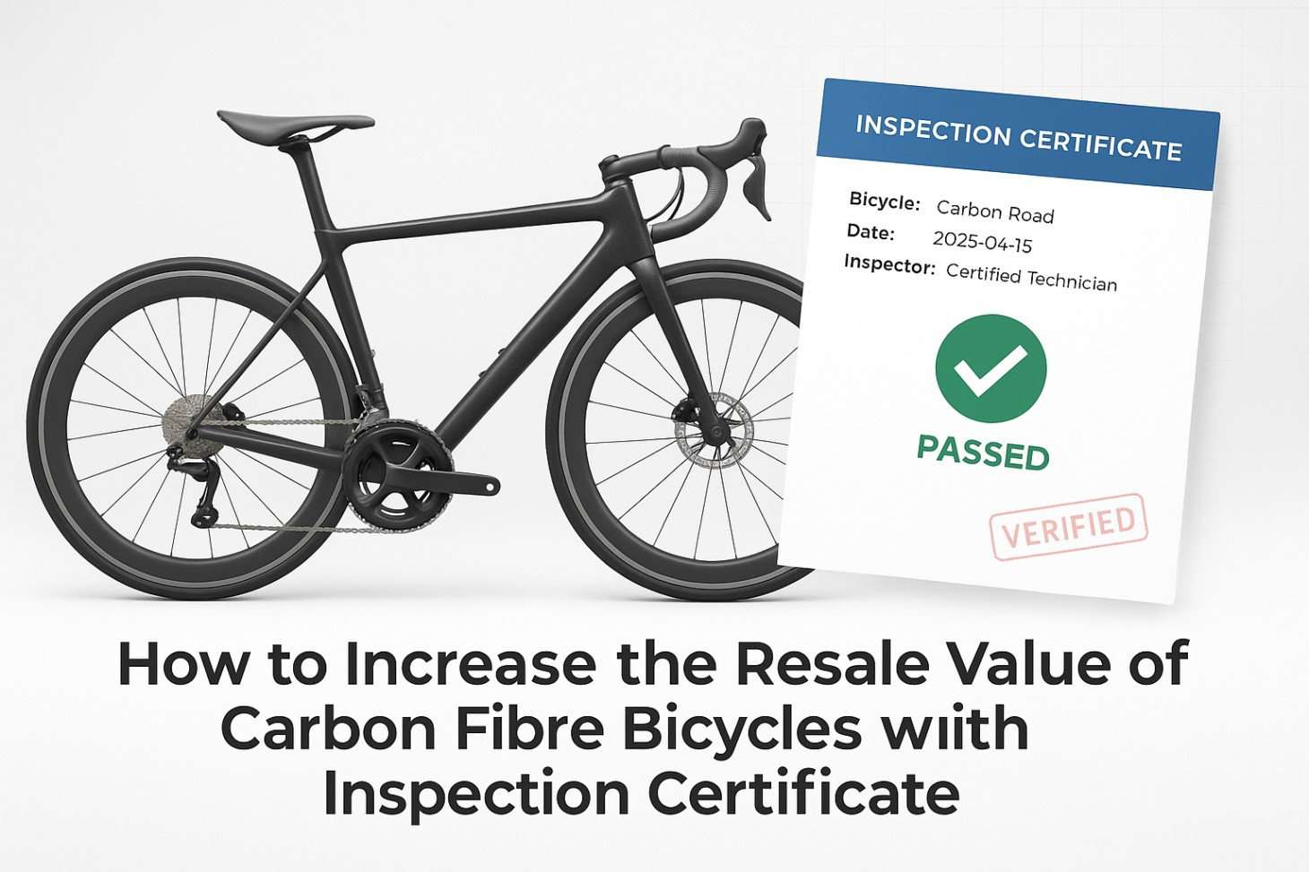 How to Increase the Resale Value of Carbon Fibre Bicycles with an Inspection Certificate: A Practical 2025 Guide